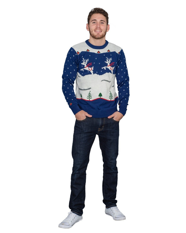 Step Brothers Prancing Reindeer Sweater