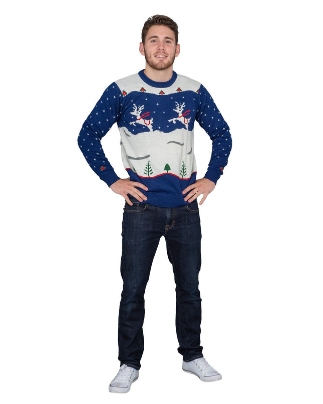 Step Brothers Prancing Reindeer Sweater