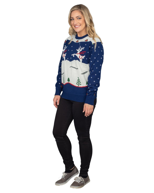 Step Brothers Prancing Reindeer Sweater