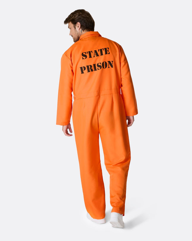 Men's Prisoner Halloween Onesie