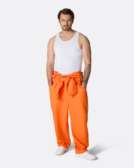 Men's Prisoner Halloween Onesie