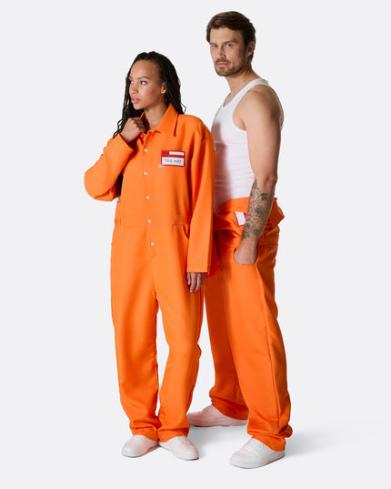 Men's Prisoner Halloween Onesie