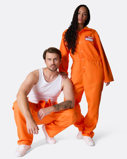 Men's Prisoner Halloween Onesie