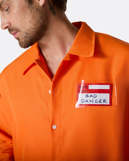 Men's Prisoner Halloween Onesie