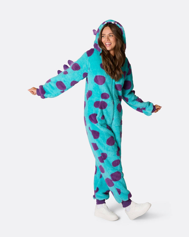 Women's Monster Onesie for Halloween Comfort and Fun