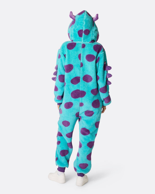 Women's Monster Onesie for Halloween Comfort and Fun