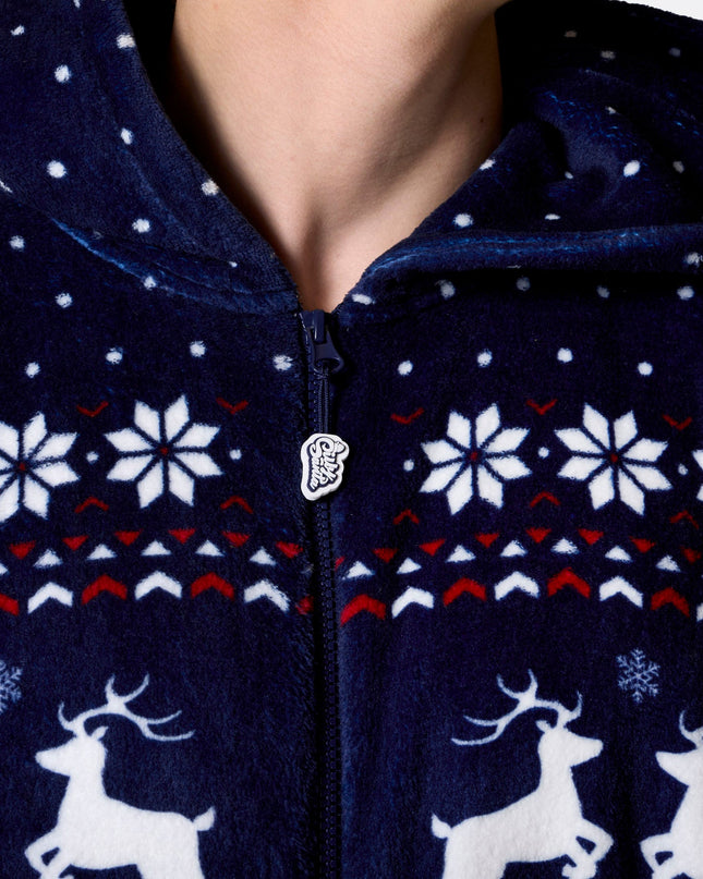 Blue Christmas Onesie for Men