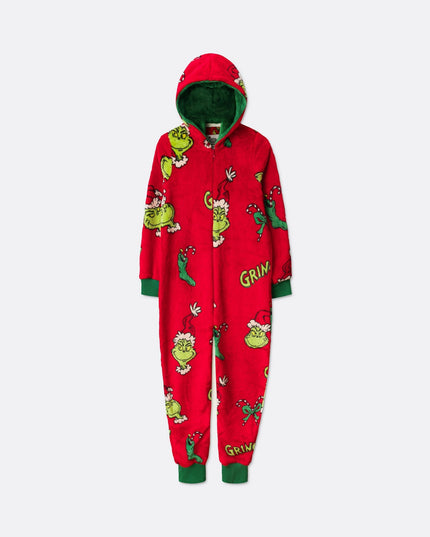 Kids' The Grinch Christmas Onesie for Festive Fun