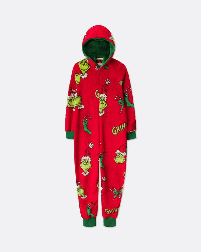 Kids' The Grinch Christmas Onesie for Festive Fun