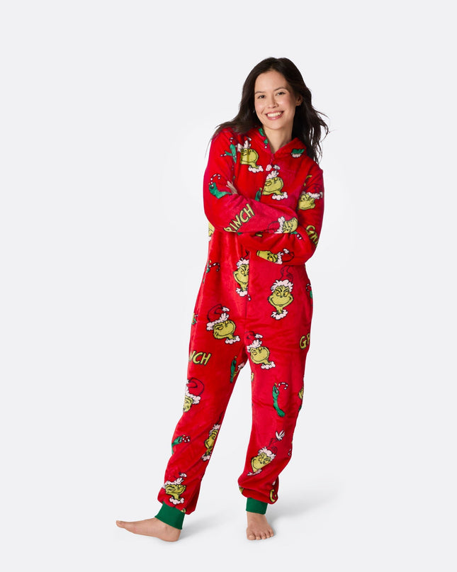 Women's The Grinch Christmas Onesie