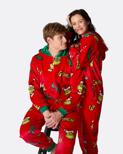 Men's The Grinch Christmas Onesie