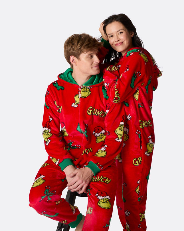 Men's The Grinch Christmas Onesie