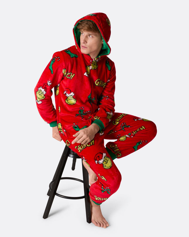 Men's The Grinch Christmas Onesie