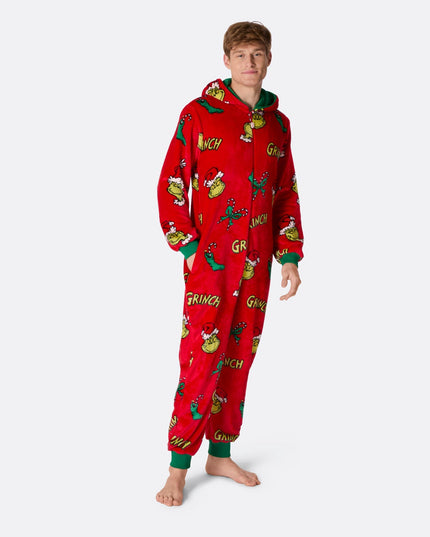 Men's The Grinch Christmas Onesie