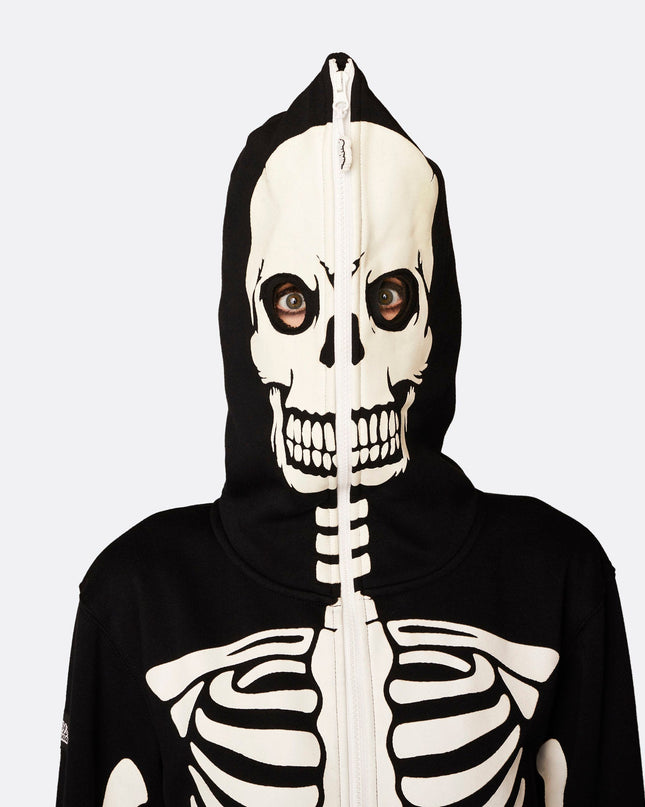 Women's Skeleton Halloween Onesie - Spooky Fun for Everyone