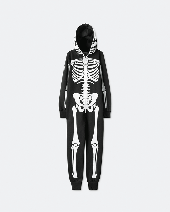 Kids' Skeleton Halloween Onesie for Spooky Fun