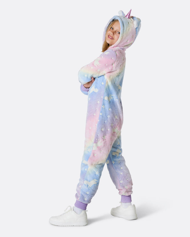 Kids' Unicorn Onesie for All-Year Comfort