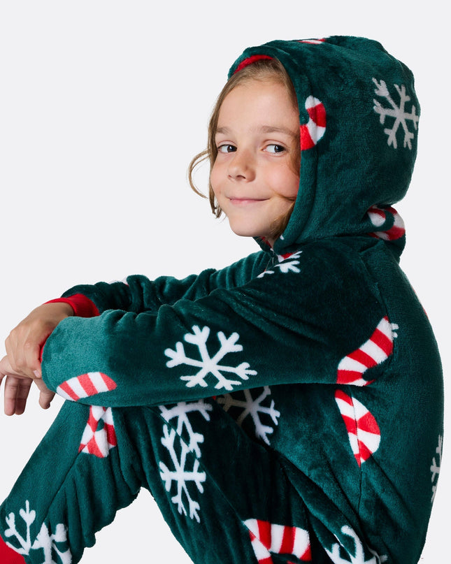 Candy Cane Onesie for Kids