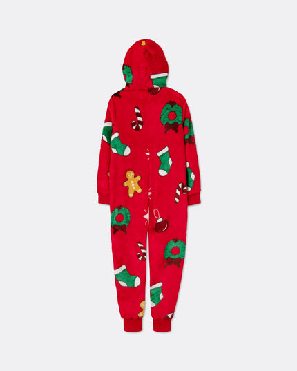 Kids' Red Hohoho Christmas Bodysuit