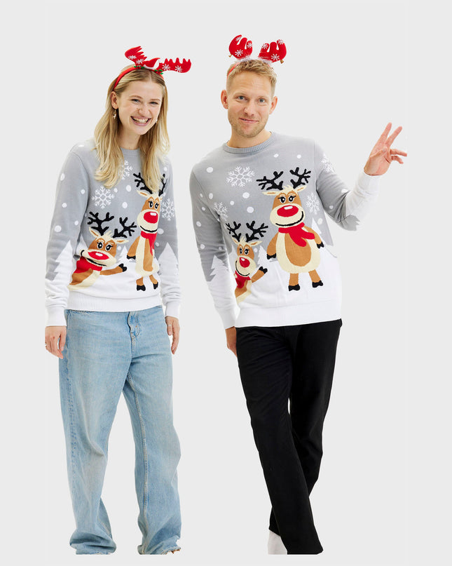 Cute Christmas Sweater for Women - Family-Friendly Design