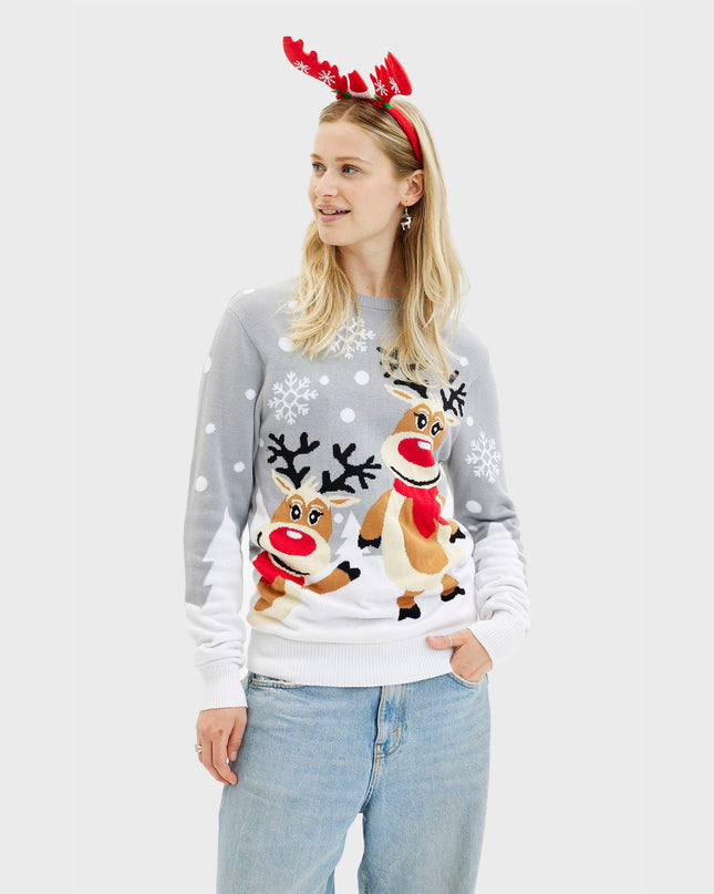 Cute Christmas Sweater for Women - Family-Friendly Design