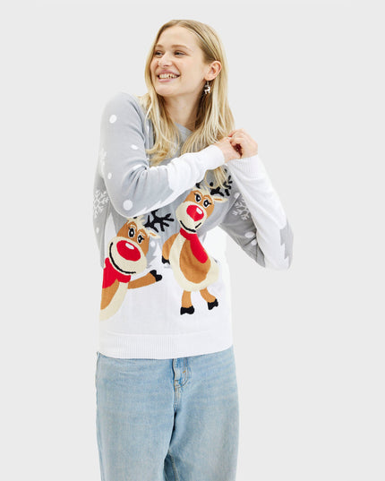 Cute Christmas Sweater for Women - Family-Friendly Design