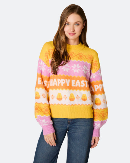 Women's Oversized Easter Sweater