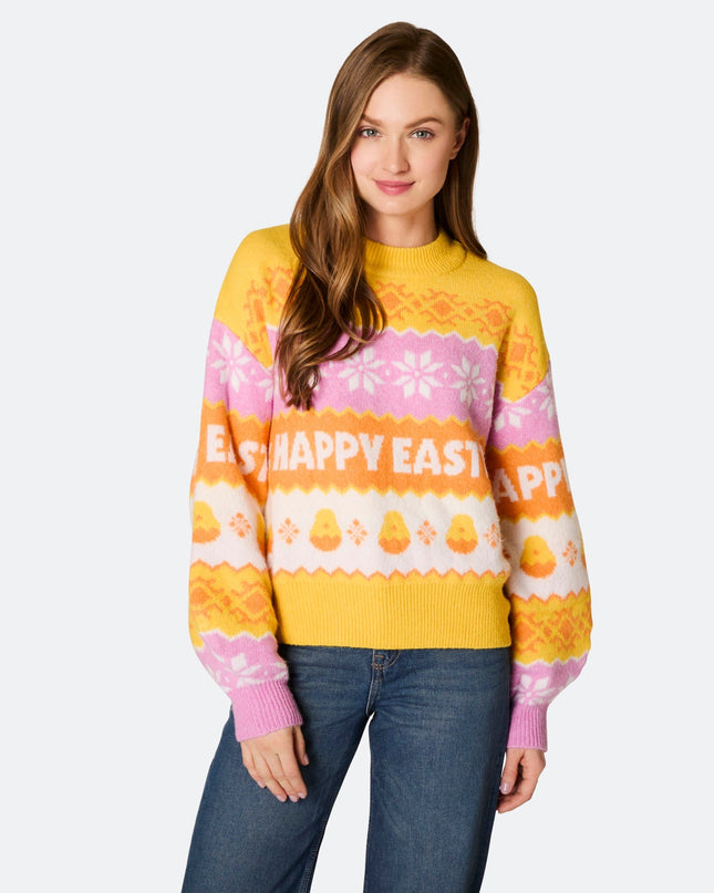 Women's Oversized Easter Sweater