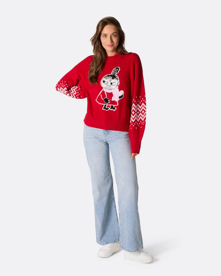 Women's Little My Oversized Christmas Sweater for Festive Fashion