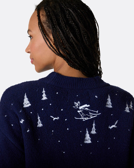 Women's Mummi Oversized Christmas Sweater for Holiday Joy