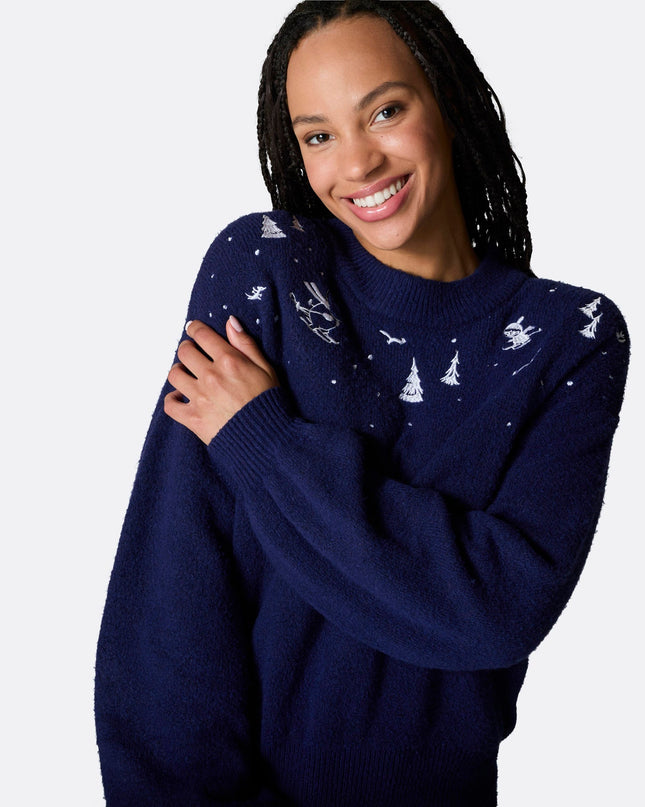 Women's Mummi Oversized Christmas Sweater for Holiday Joy