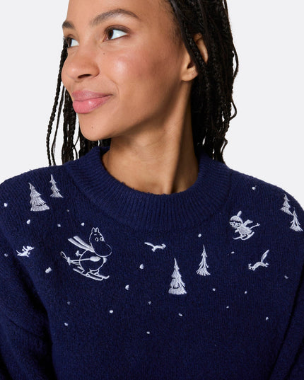 Women's Mummi Oversized Christmas Sweater for Holiday Joy