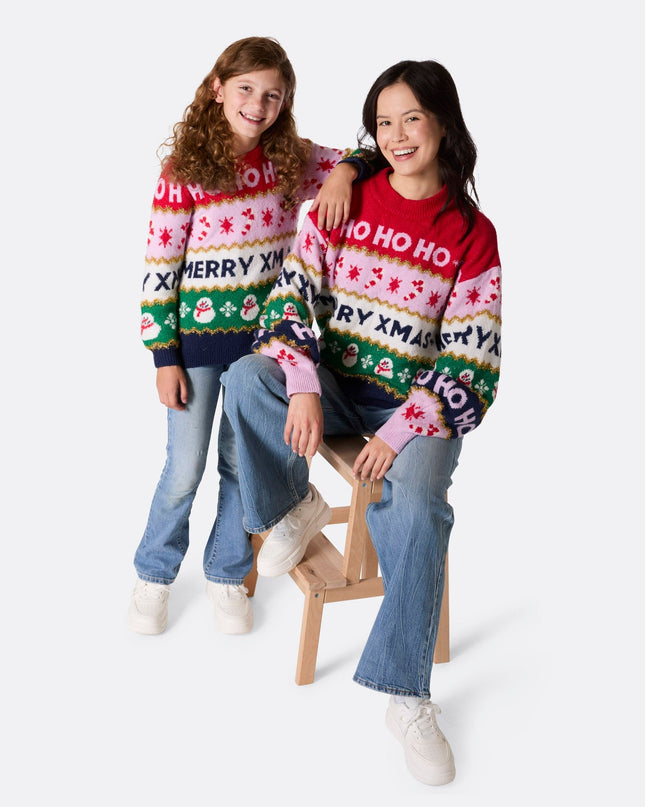 Kids' Striped Christmas Sweater