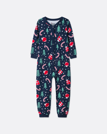 Blue Christmas Pattern Christmas Pyjamas Family