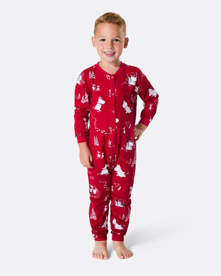 Kids' Moomin Overall Christmas Pajamas