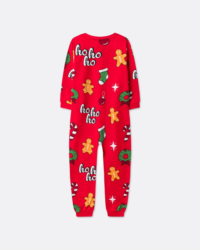Kids' Red Hohoho Overall Pyjamas