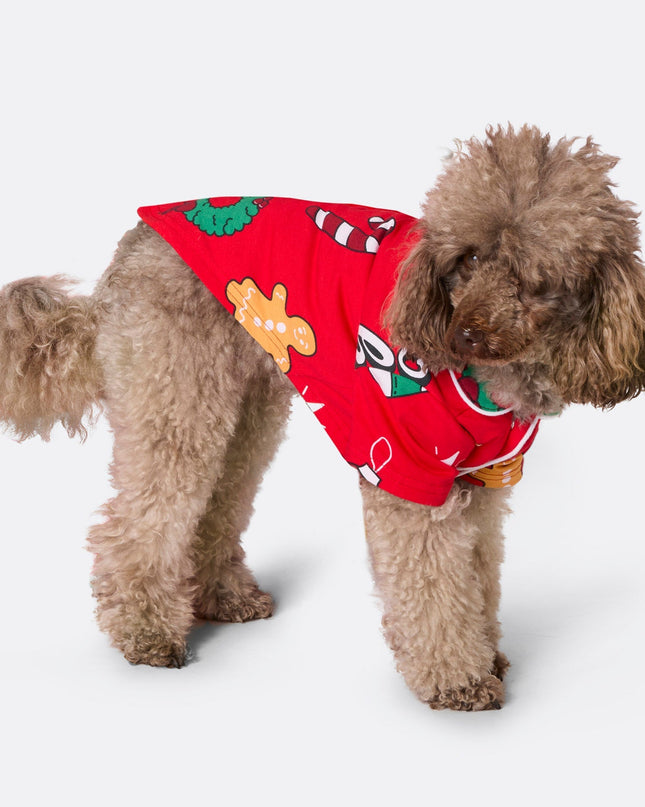 Dogs' Red Hohoho Christmas Pyjamas