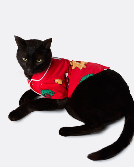 Cats' Red Hohoho Christmas Pyjamas
