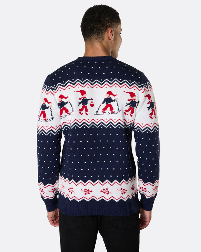Men's Christmas Scenery Sweater