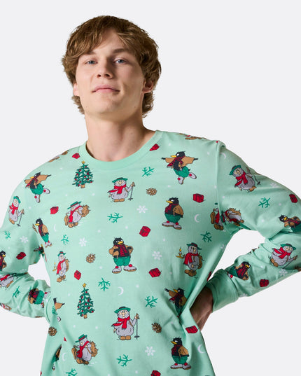 Flåklypa Family Christmas Pajamas