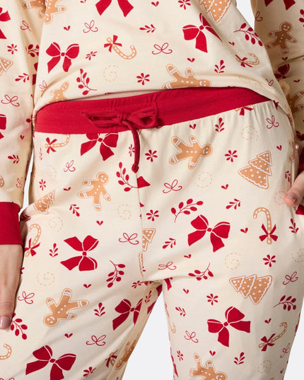 Gingerbread Family Christmas Pajamas