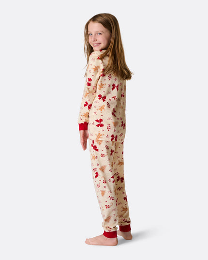 Gingerbread Christmas Pajamas for Kids