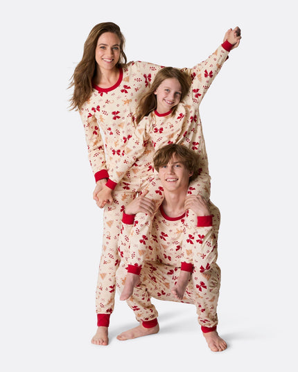 Gingerbread Family Christmas Pajamas