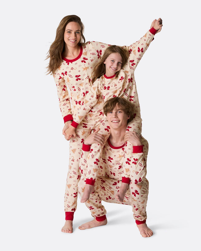 Gingerbread Family Christmas Pajamas
