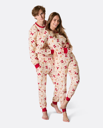 Men's Gingerbread Christmas Pyjamas for Cozy Nights