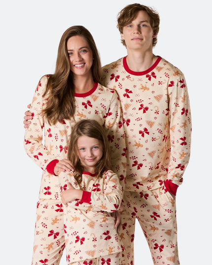 Gingerbread Family Christmas Pajamas