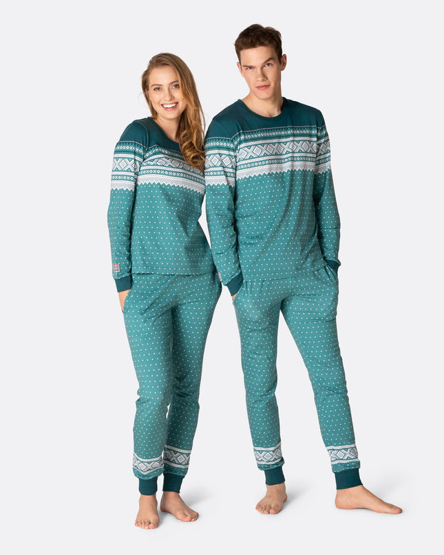 Marius Green Christmas Pajamas for Women