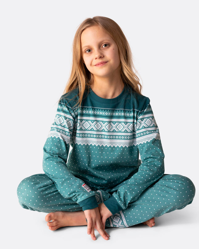 Marius Green Christmas Pajamas for Kids