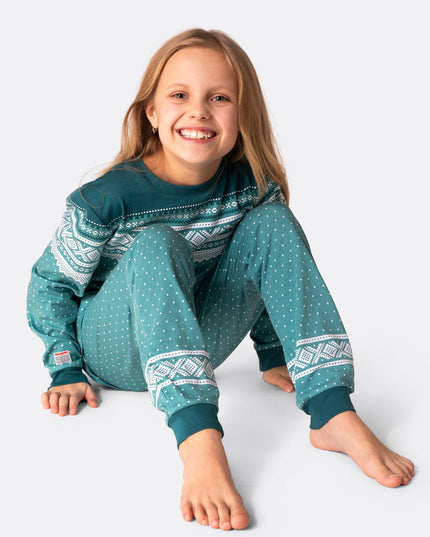Marius Green Christmas Pajamas for Kids