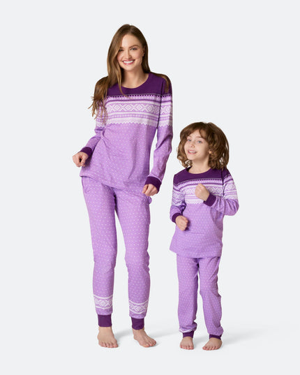 Marius Purple Women's Easter Pajamas with Moomin Design
